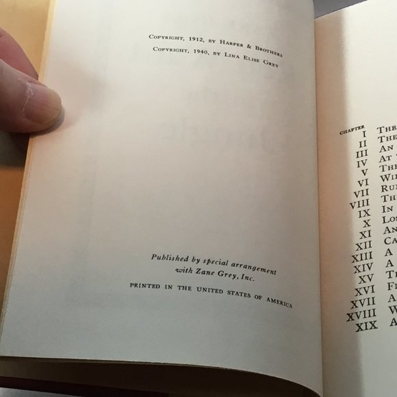 Zane Grey (Walter J. Black Edition #65) Ken Ward In The Jungle Very Good - Picture 8 of 8
